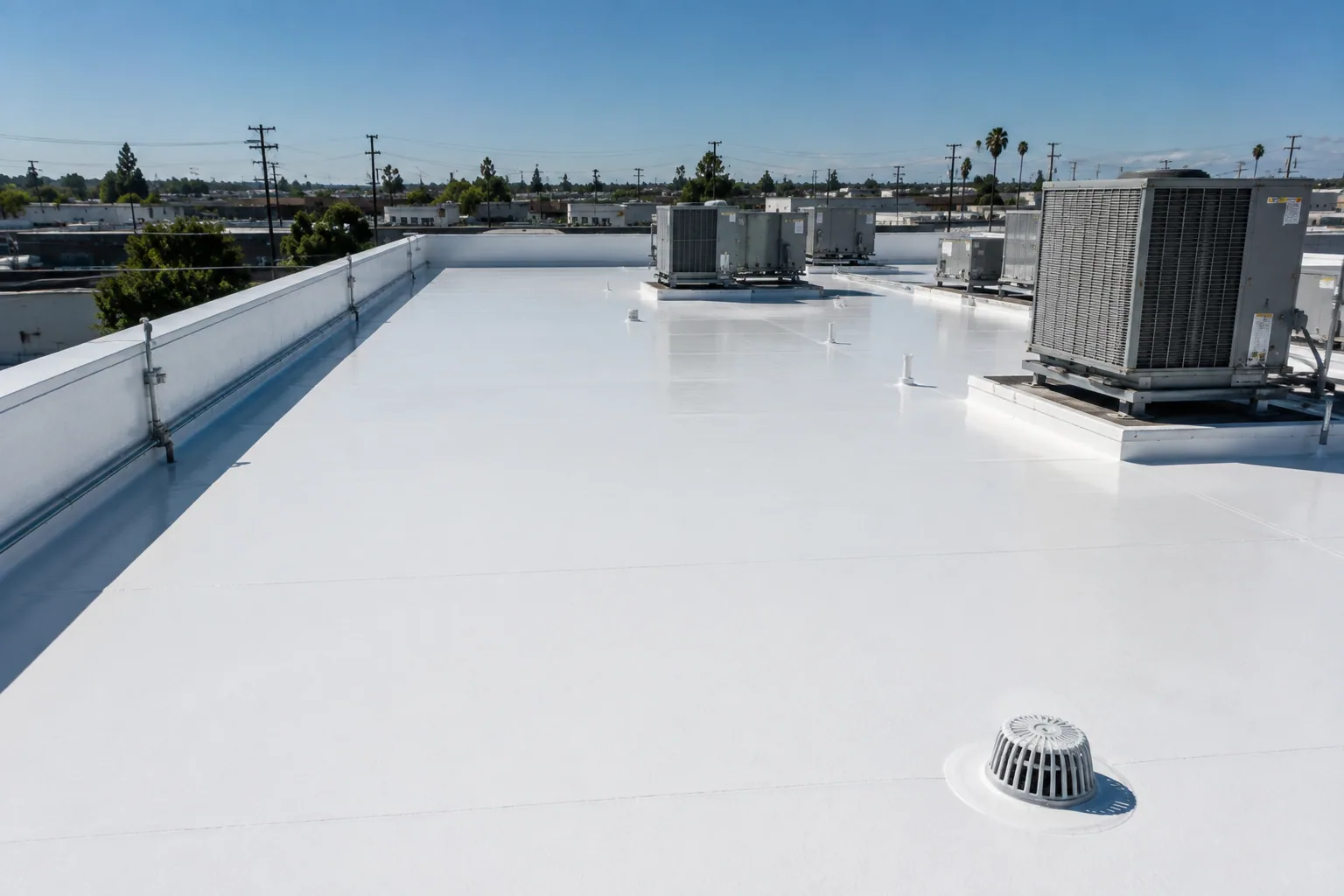 Commercial Roof Flashing Failure Repair in Sunrise, FL