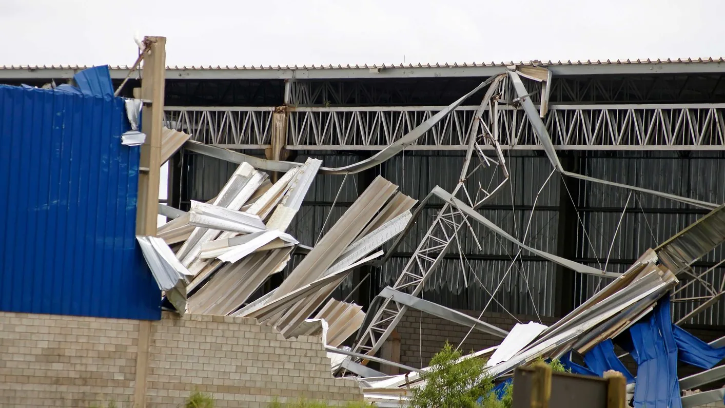 Commercial Tornado Damage Roof Repair in Sunrise, FL