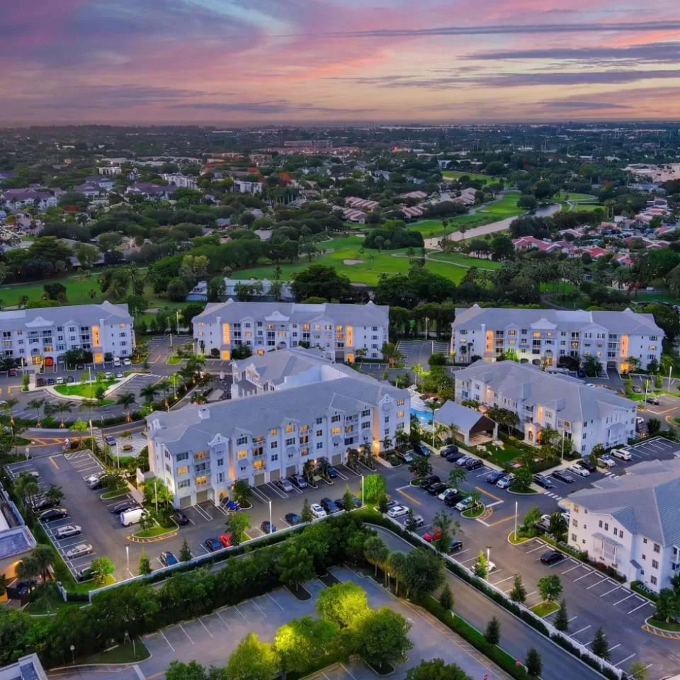 Commercial and residential buildings in Sunrise, FL