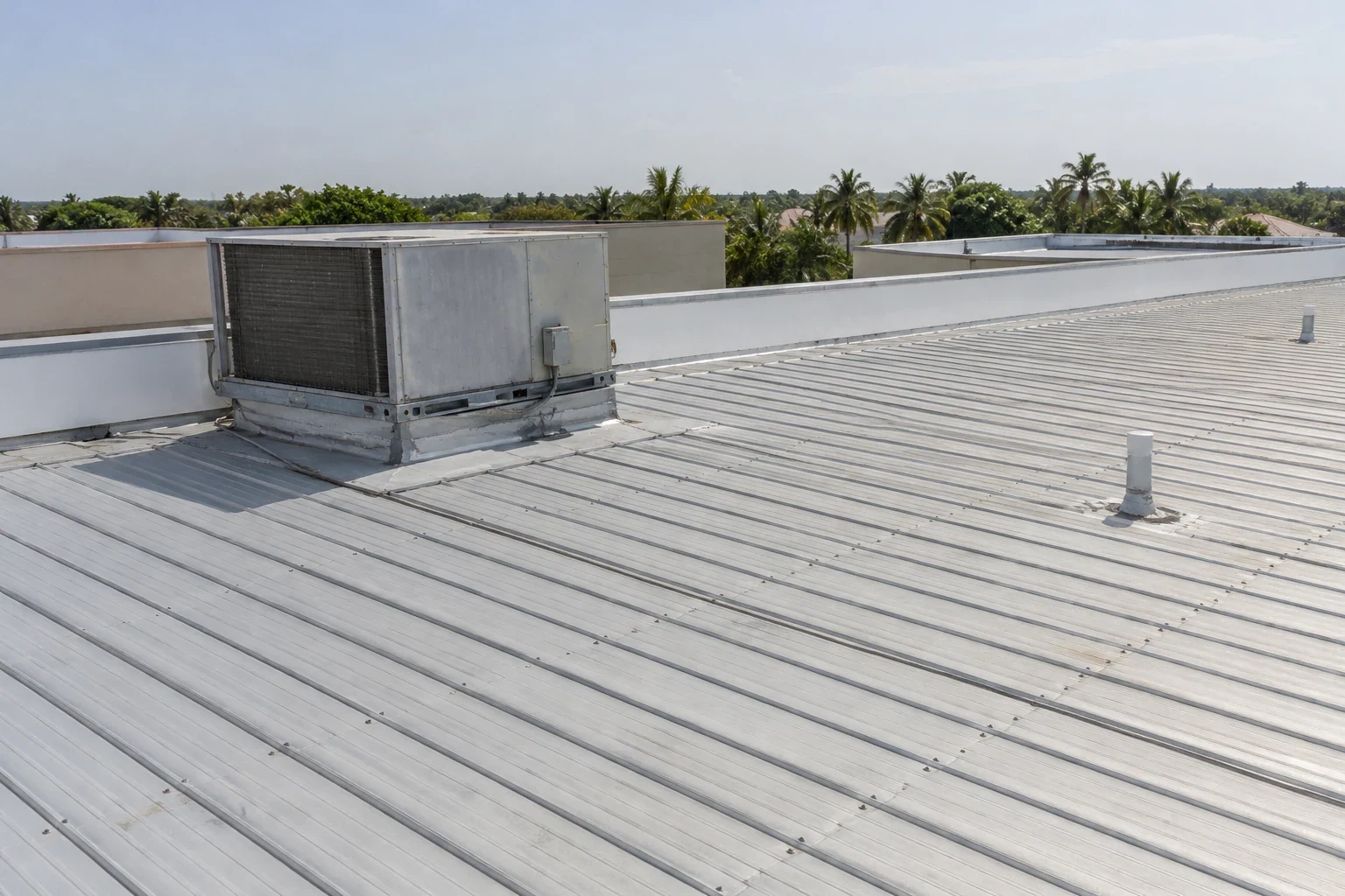 Exposed-Fastener Metal Roof Retrofit in Sunrise, FL