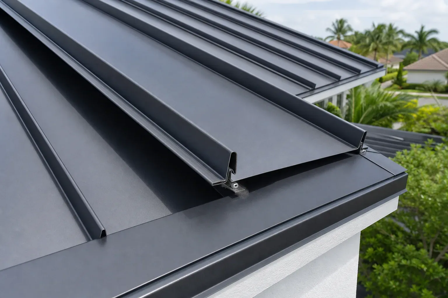 Standing-Seam Metal Roofing in Sunrise, FL